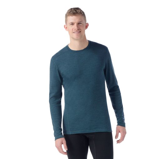 Smartwool 016350 Classic Thermal Merino Twilight Blue moška majica - Image 2