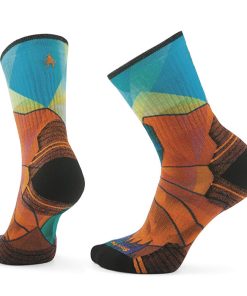 Smartwool 002688 Hike Targeted Cushion Mountain Prism Print Crew Socks