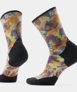 Smartwool 003029 Trail Run Targeted Cushion Floral Party Print Crew nogavice