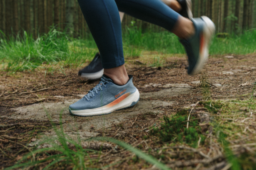 Icebug AURA RB9X® Pigeon Blue/Peach Shoe - Image 2