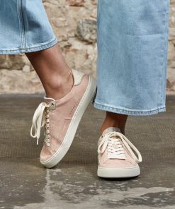 Fleeters Peach Rose barefoot sneakers