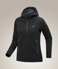 Arcteryx KYANITE Hoody Black ženska flis jakna