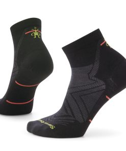 Smartwool 001674 Run Zero Cushion Ankle Black Socks
