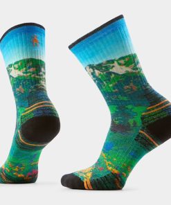 Smartwool 003030-810 Hike Mountain Lake Print Crew nogavice