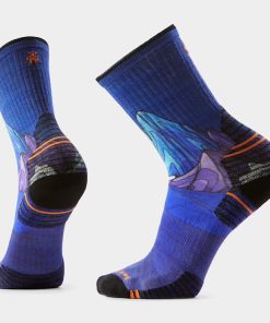 Smartwool 003033-092 Hike Mountain Myth Print Crew Socks