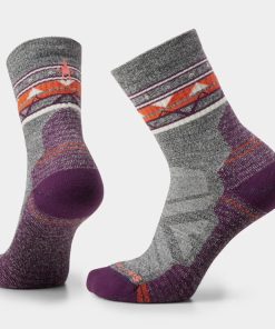 Smartwool  001580-H85 Hike Light Cushion Zig Zag Valley Mid Crew Socks