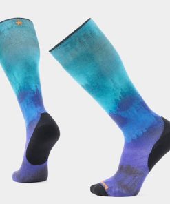 Smartwool 002483-001 Ski Compression Print Over The Calf nogavice