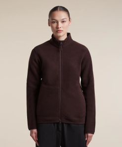 Icebreaker 800 RealFleece™ Classic Pile Zip Bittersweet ženska jakna