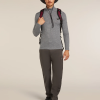 Icebreaker 200 Oasis Half Zip GREY moška majica - slika 2