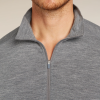 Icebreaker 200 Oasis Half Zip GREY moška majica - slika 6