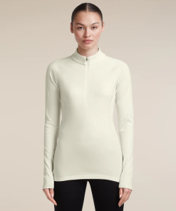 Icebreaker 300 MerinoFine™ Polar Half Zip ženska majica