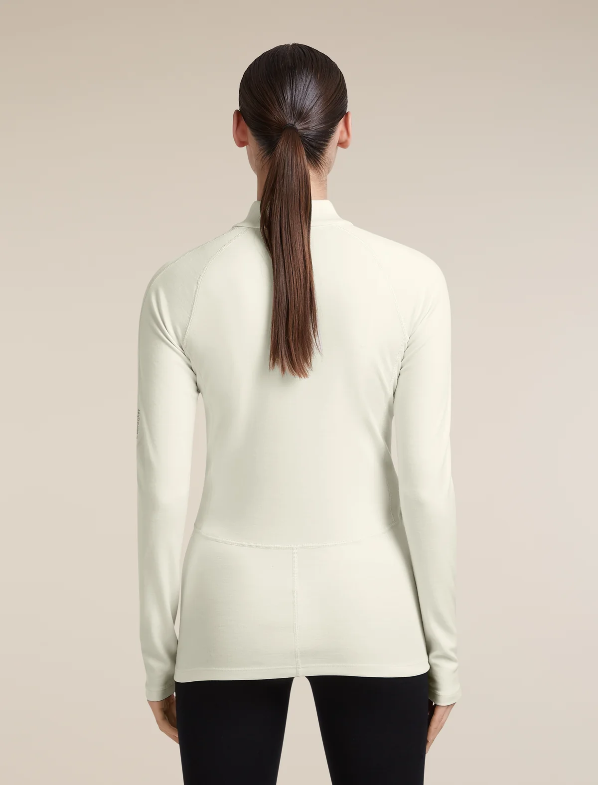 Icebreaker 300 MerinoFine™ Polar Half Zip ženska majica - slika 3