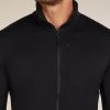 Icebreaker 260 Quantum Long Zip Jacket Black moška jakna z zadrgo - slika 6