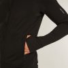 Icebreaker 260 Quantum Long Zip Jacket Black moška jakna z zadrgo - slika 4