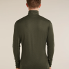 Icebreaker 260 Quantum Long Zip Jacket Loden moška jakna z zadrgo - slika 3