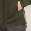 Icebreaker 260 Quantum Long Zip Jacket Loden moška jakna z zadrgo - slika 4