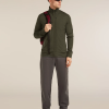 Icebreaker 260 Quantum Long Zip Jacket Loden moška jakna z zadrgo - slika 2